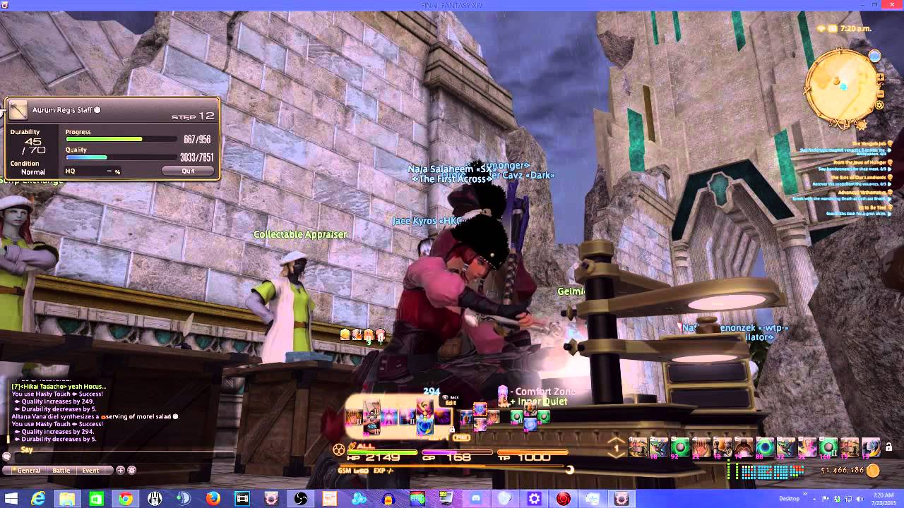 Final Fantasy Xiv Crafting Melds Final Fantasy Xiv Crafting Melds