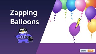 Zapping Balloons: How to Program a Game in Scratch | Coding for Kids screenshot 2