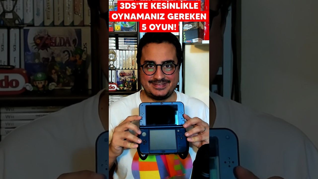 Kesinlikle Oynamanız Gereken 5 3DS Oyunu! #nintendo #3ds #shorts