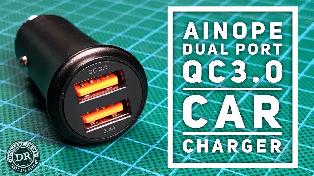 Ainope dual port QC3.0 car charger 