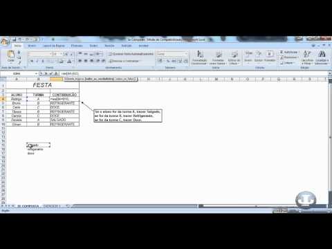 Curso Simplesmente Excel Avançado - Aula 09 - Função SE COMPOSTO