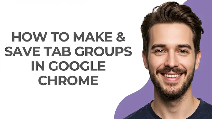 How To Make & Save Tab Groups In Google Chrome - GUIDE!