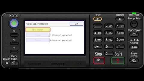 Address Book - User Information
