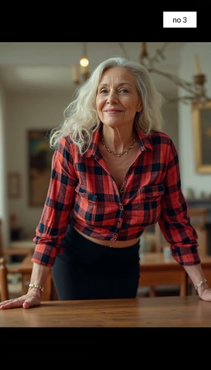 Elegant older women over 60 wearing stylish fashion walk  outfit you can try now | #seniormodel