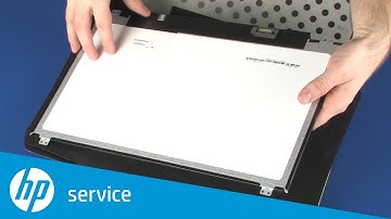 Replace the Display Panel/Display Bezel | HP ZBook 17 G3 Mobile Workstation | HP Support