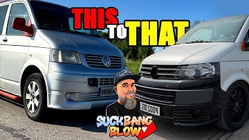 Vw Transporter T5 to T5.1 Facelift Conversion!