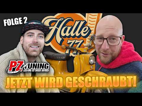 Saving Marco Degenhardt's Schwalbe at @Halle77 | Episode 2 | PZ Simson Tuning