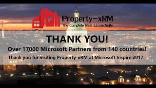 Property-xRM at Microsoft Inspire 2017