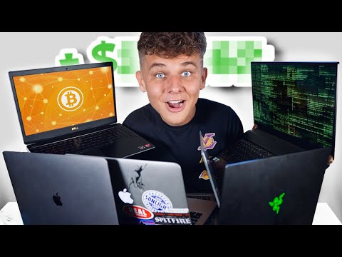 I Built A Laptop Bitcoin Mining Farm