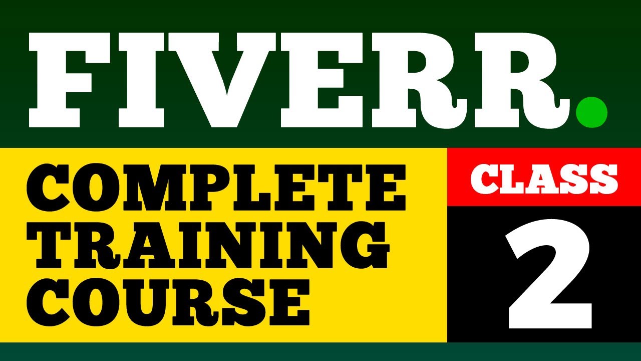 Fiverr complete training course | Urdu | Hindi | Class 2 | Complete Fiverr tutorial | Freelancing