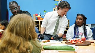 Trudeau unveil plans for school lunch program | CTV National News