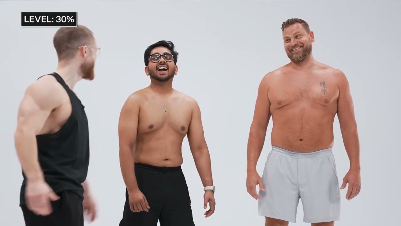 Cómo se ve realmente cada porcentaje de grasa corporal (del 50% al 5%)