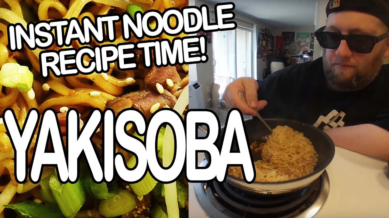 Instant Noodle Recipe Time! - Yakisoba From Japan - EP 1