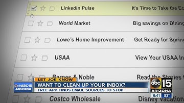 Want to clean up your inbox