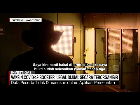 Investigasi! Vaksin Covid-19 Booster Ilegal Dijual Secara Terorganisir