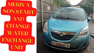 P00B7 VAUXHALL MERIVA - ENGING COOLANT FLOW INSUFFICIENT - CHANGE WATER EXCHANGE UNIT