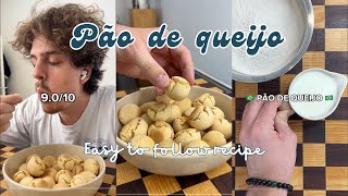 How To Make Pão De Queijo | Delicious Brazilian Cheese Buns 🧑🏼‍🍳