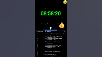 🕒 Digital Clock with Glowing Particle Animation using HTML CSS JS | DevZiaul #shorts