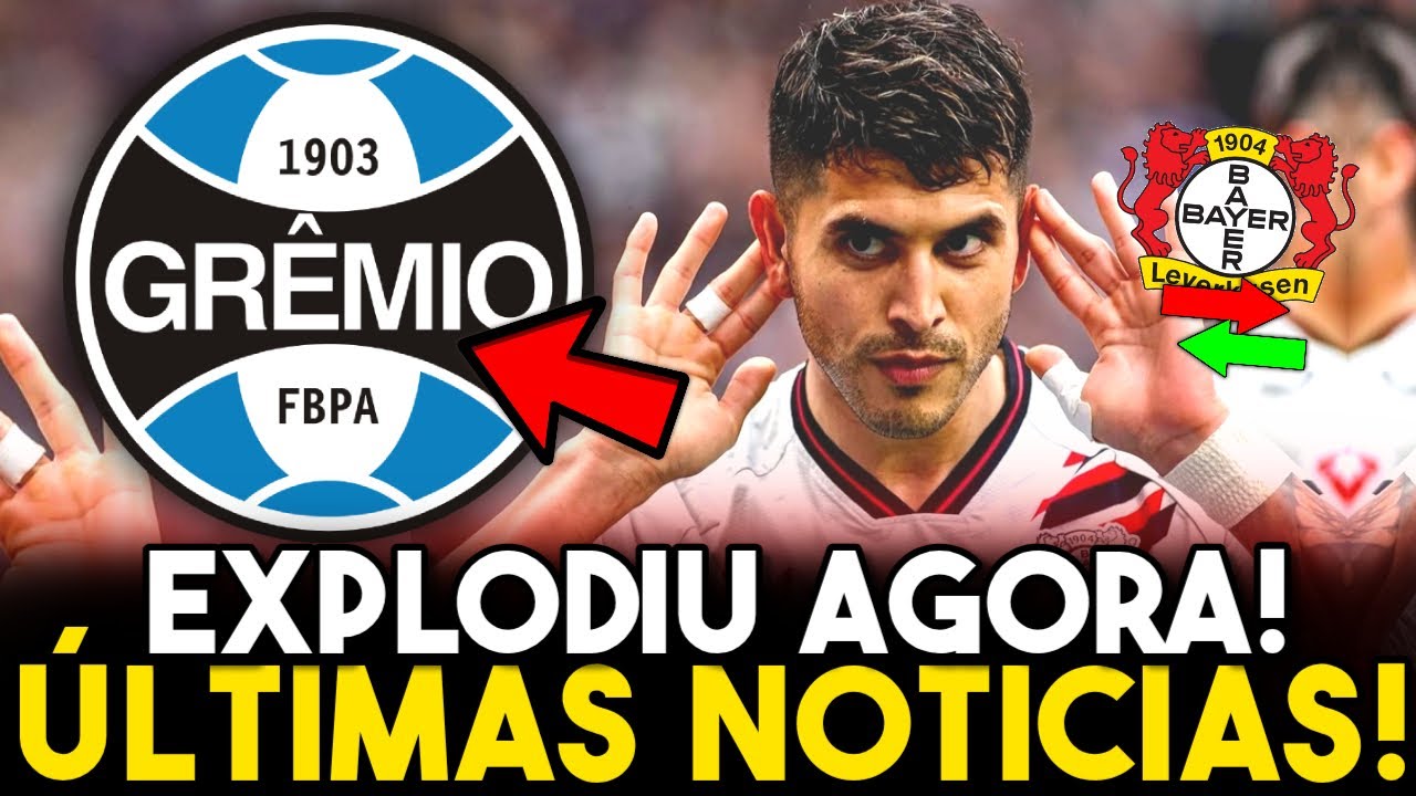 🚨 ALERTA URGENTE! GRÊMIO AVANÇA E NEGOCIAÇÃO FINAL FICA PRÓXIMA! ULTIMAS NOTICIAS DO GREMIO HOJE!