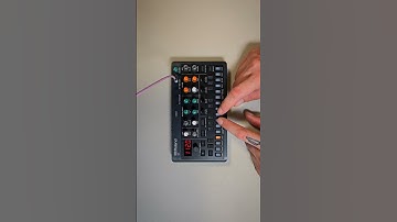 Sequence on Roland S-1 with a lead melody on top. #rolands1 #synthesizer