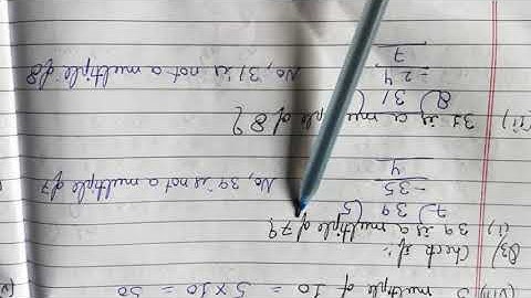 CLASS 4 MATHS EX 6.1 FACTORS AND MULTIPLES(2)