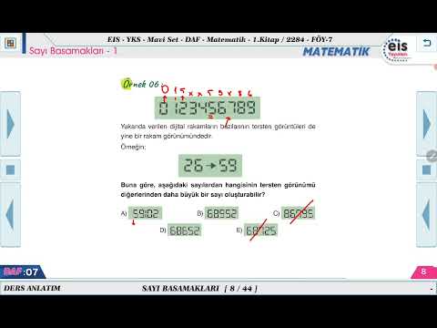 Mavi Set Matematik 1 - Sayı Basamakları - 1 📏