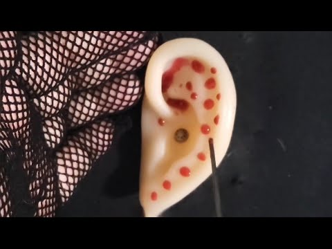 ASMR] 고막까지 닿는 구름칼 귀청소_  Cloud knife ear cleaning that reaches the eardrum_  雲刀 耳掃除  (no talking)