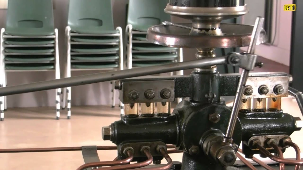 De stoommachine van het Museum Stoomgemaal Winschoten