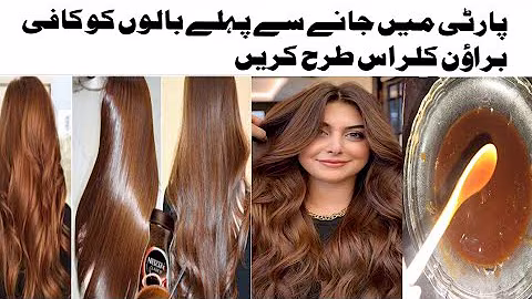 Cómo teñir el cabello de manera orgánica y lograr un color marrón perfecto