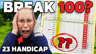 Can A 23 Handicapper Break 100 On A Par 3 Course?