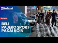 Usaha Jembatan Penyeberangan Beli Pajero Sport Pakai Koin Rp 500