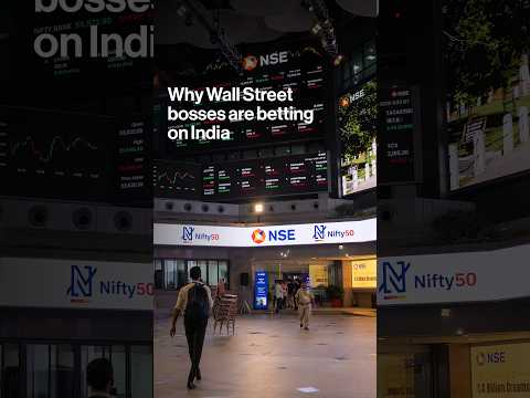 Why Wall Street Bosses Are Betting on India