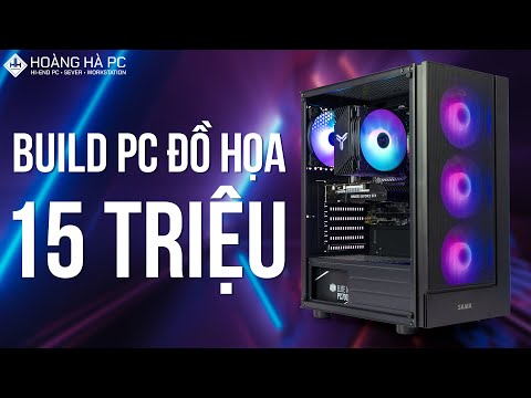 BUILD PC ĐỒ HỌA 15 TRIỆU - Intel I5 10400 | Ram 16GB | GTX 1650 4G - HOÀNG HÀ PC