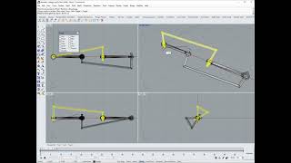 Bennett Linkage in Bongo 3.0 WIP (demo)