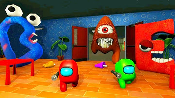 Impostor Alphabet Lore Survivor 3D mobile game #alphabetlore #survivalgame #Amongus #rainbowfriends