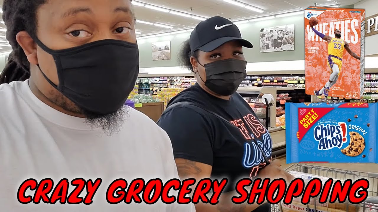 Crazy Grocery Shopping With Caine And Jass!!