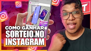 Aplicativo que COMENTA SOZINHO EM SORTEIOS DO INSTAGRAM!