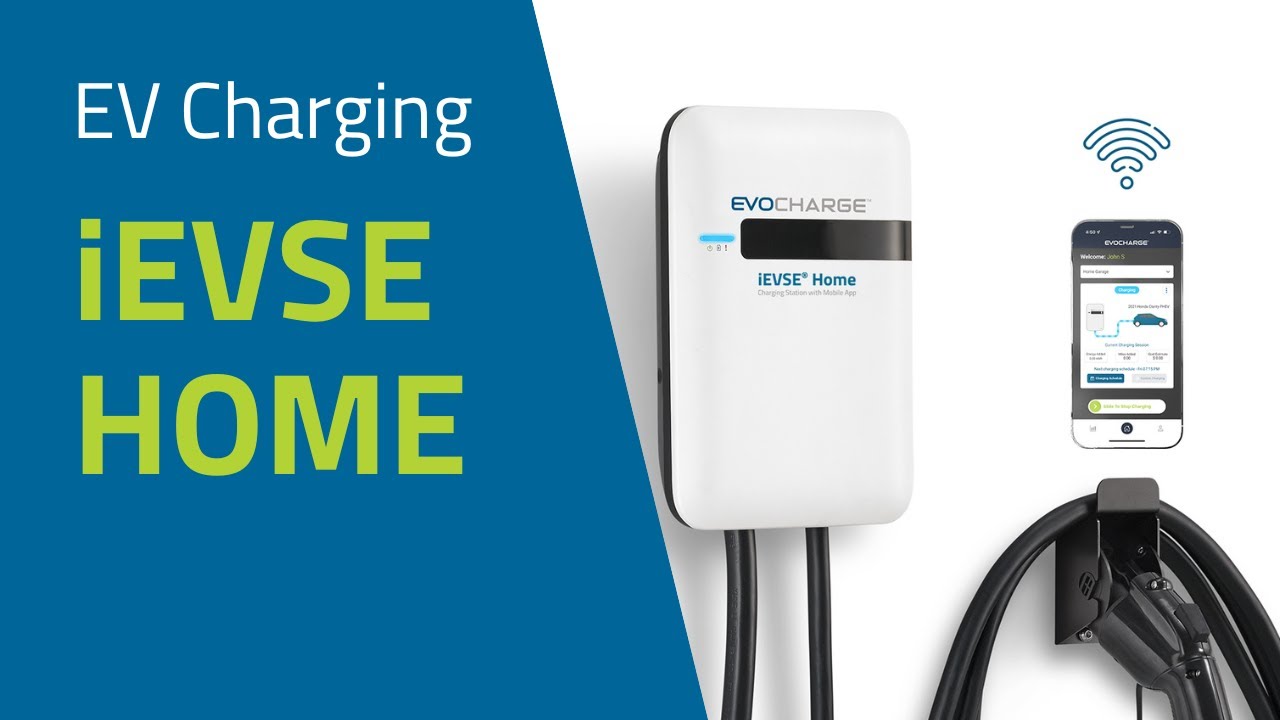 Commercial iEVSE 32 Amp Charging Station EvoCharge