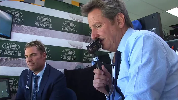 Mark Nicholas and Shane Warne jinx David Warner, o...