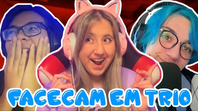 JOGUEI UM JOGO DE TERROR COM FACECAM! 😱😂 