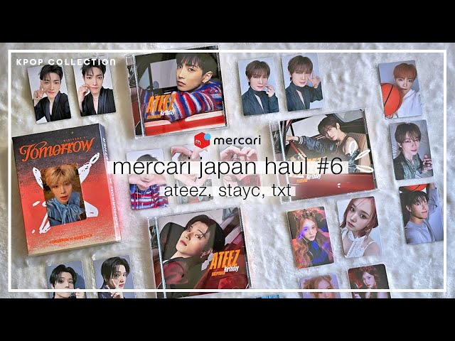 Mercari Japan Haul #6 | ATEEZ 'Birthday' Japanese Comeback, StayC