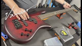 “Spector Pulse NS 4: de opaco a brutal (cuerdas negras)”