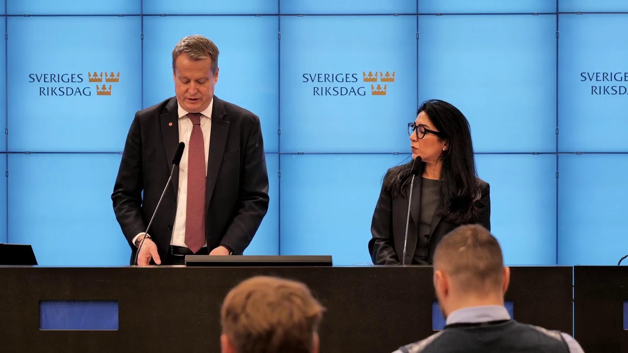 LIVE: Pressträff med Lawen Redar och Anders Ygeman