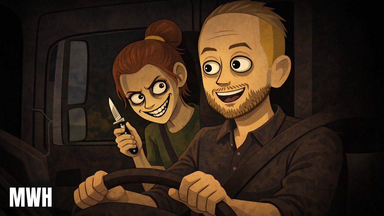 4 Disturbing TRUCK DRIVER Horror Stories Animated | MWH Horror