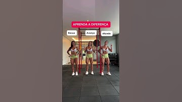 aprenda a Diferença recuo avanço afundo #afundo #avanço #recuo #treino #fy #fypシ゚viral #fyp