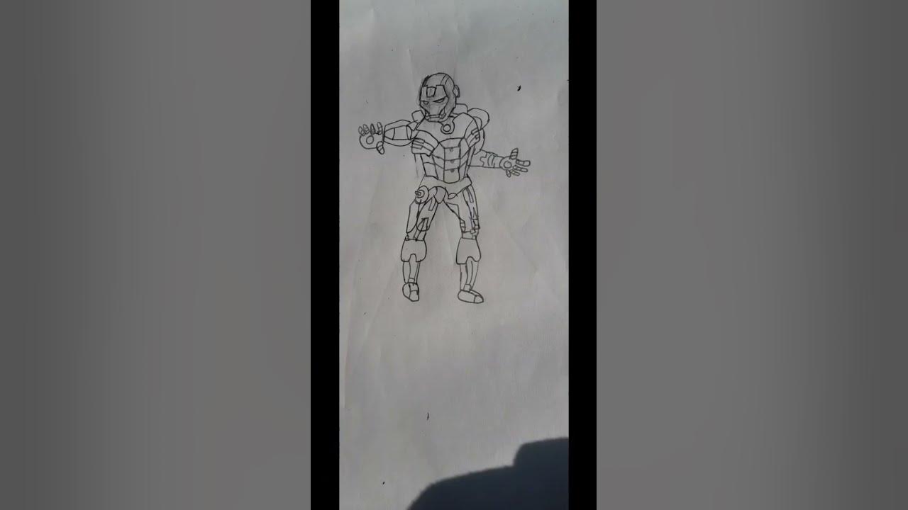 iron man colored - YouTube