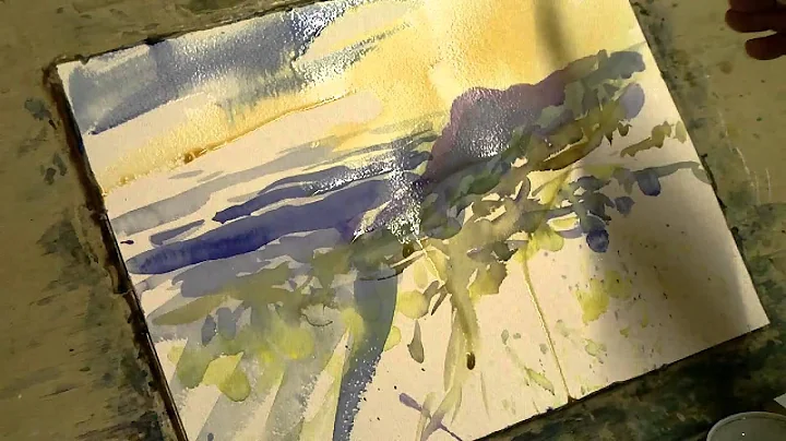 Loose watercolor Lesson Part 1