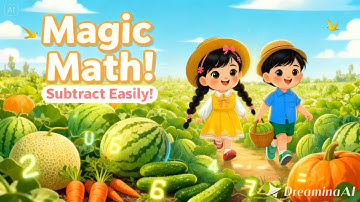 Easy Subtraction For Kids: Melon Field Math Quest