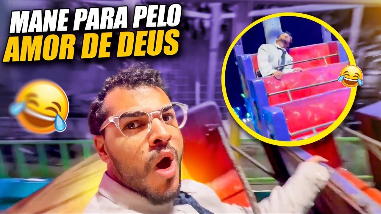DIDINHO E O MUDINHO SE CAGOU DE MEDO NO PARQUINHO EL BONITO NA BARCA | DIDINHO 