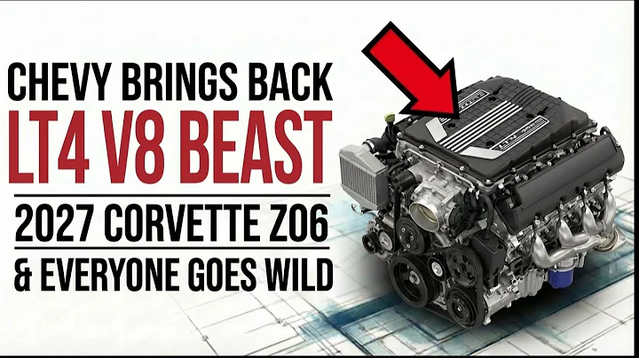Chevy CEO Unveils MONSTER LT4 V8 for the 2027 Corvette Z06